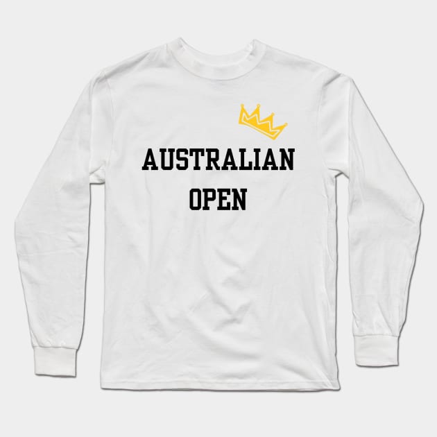 Australian open Long Sleeve T-Shirt by SoulSummer